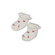 MORNING SUN - Ruffled Lace Socks