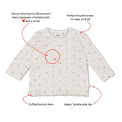 MORNING SUN - Collection Flower Print Fashion Top