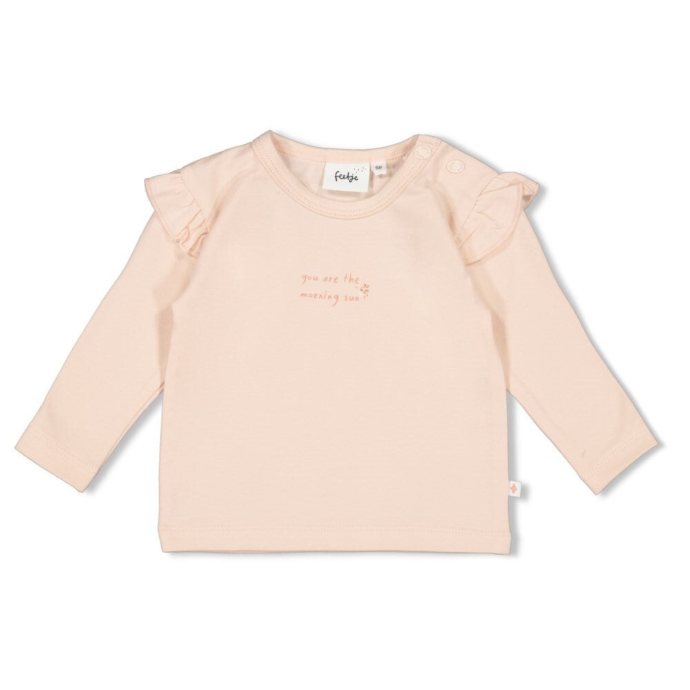 MORNING SUN - "you are my morning sun" Ruffle Fashion Top