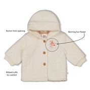 MORNING SUN - Keepsake Teddy Jacket with Hood