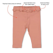 MORNING SUN - Peached Inside Soft Jersey Leggings