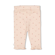 MORNING SUN - Flower Print Double Knit Baby Pants