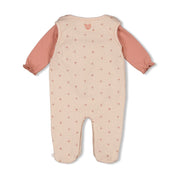 MORNING SUN - Two-Piece Footed Romper Set