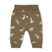 ROARSOME - Organic Cotton Dinosaur Peached French Terry Fashion Pants