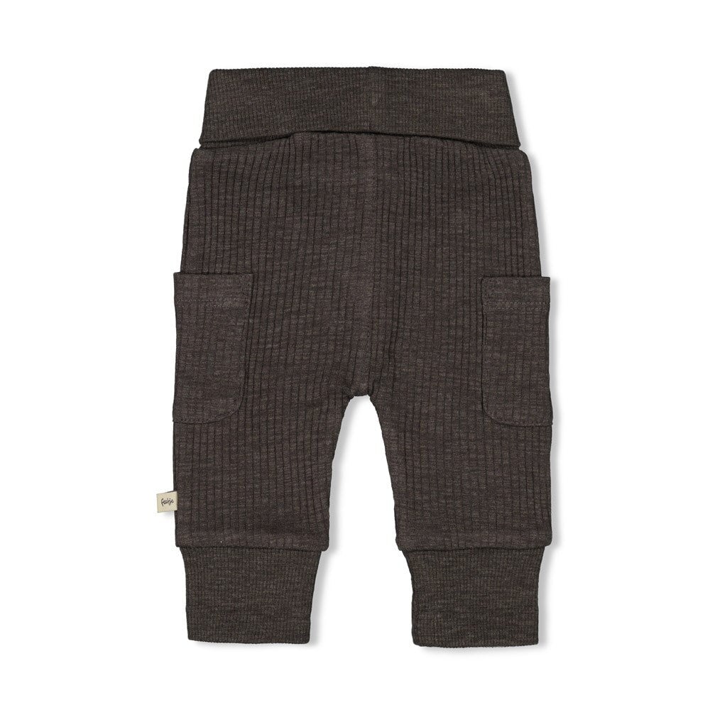 ROARSOME - Organic Cotton Slub Ribbed Fashion Pants