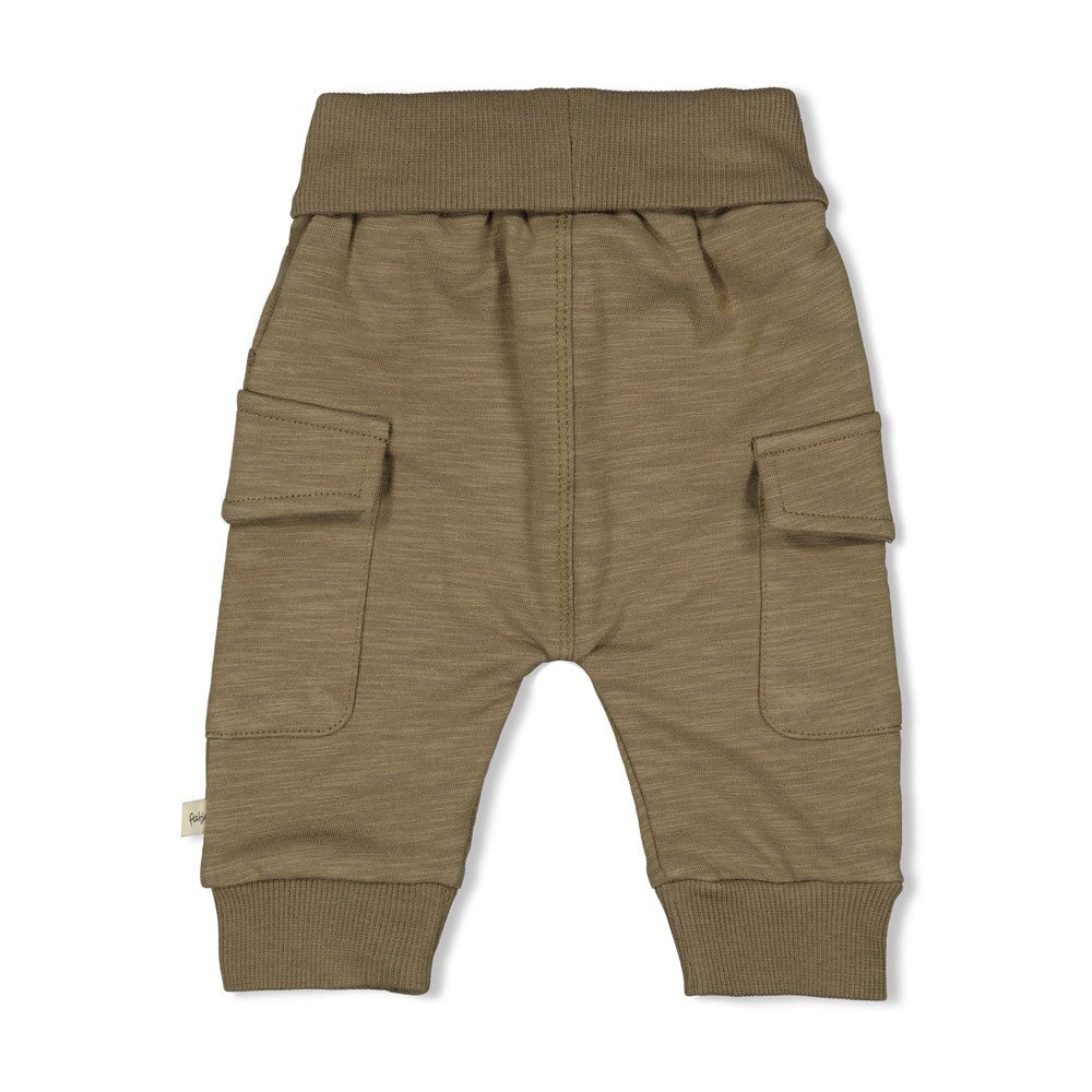 ROARSOME - Organic Cotton Slub French Terry Cargo Pants
