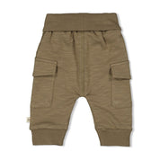 ROARSOME - Organic Cotton Slub French Terry Cargo Pants