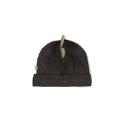 ROARSOME - Organic Cotton Slub Ribbed Dinosaur Beanie