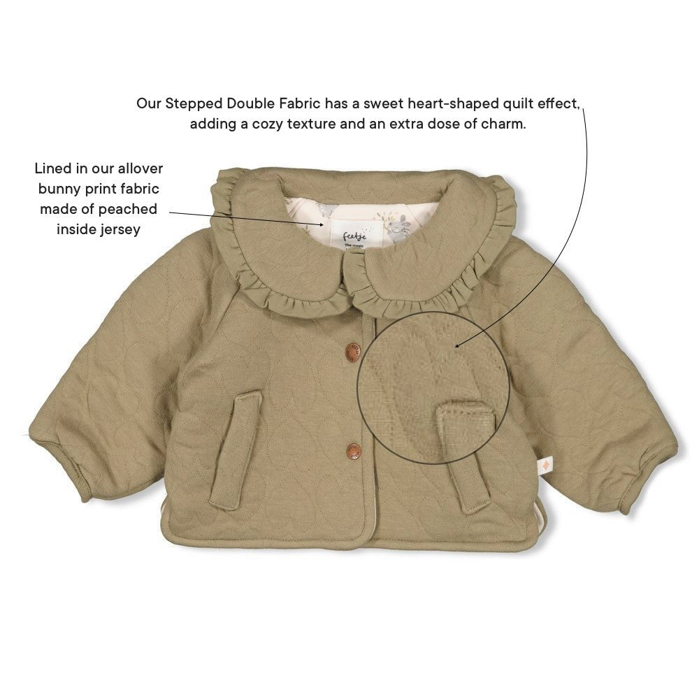 FIELDS OF GREEN - Double Stepped Keepsake Fashion Jacket