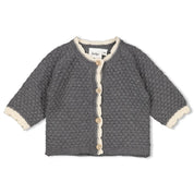 FIELDS OF GREEN - Organic Heirloom Cardigan Sweater