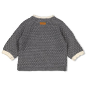 FIELDS OF GREEN - Organic Heirloom Cardigan Sweater