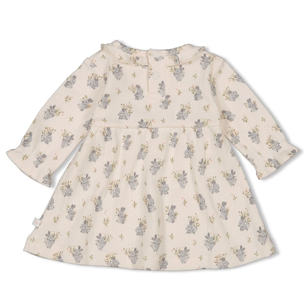 FIELDS OF GREEN - Very Sweet Fancy Rib Knit Dress