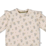 FIELDS OF GREEN - Brushed Inside French Terry Sweat Top