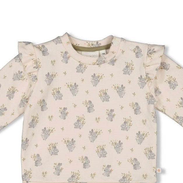 FIELDS OF GREEN - Brushed Inside French Terry Sweat Top