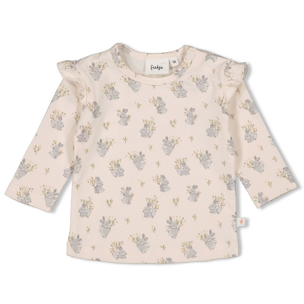 FIELDS OF GREEN - Allover Print Fashion Top