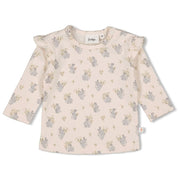 FIELDS OF GREEN - Allover Print Fashion Top