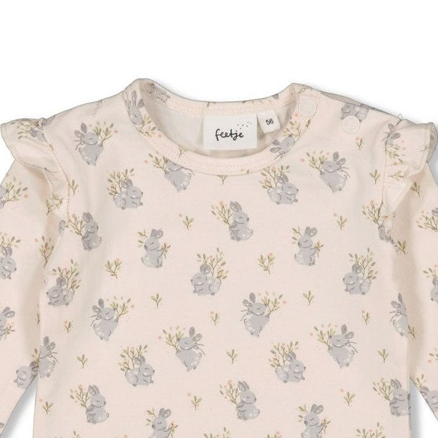 FIELDS OF GREEN - Allover Print Fashion Top