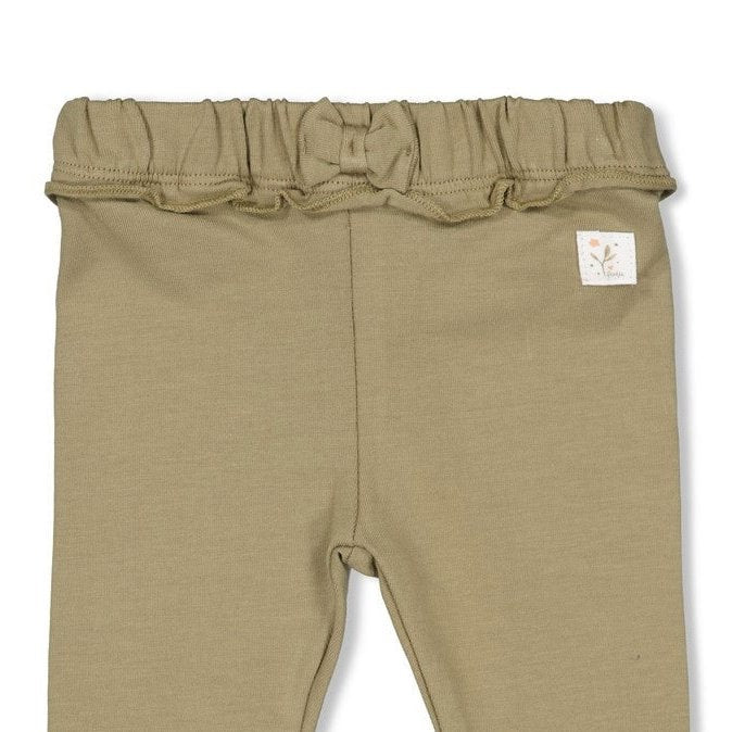 FIELDS OF GREEN - Peached Inside Jersey Fashion Leggings