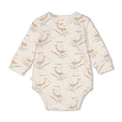 NARWAL - 100% Organic Cotton 1x1 Rib Knit Henley Collar Body