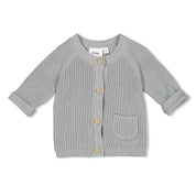 NARWAL - 100% Organic Cotton Classic Cardigan Sweater