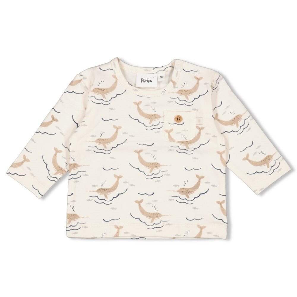 NARWAL - Peached Inside Single Jersey Fashion Top