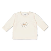 NARWAL - Peached Inside Single Jersey "Hello There" Top