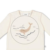 NARWAL - Peached Inside Single Jersey "Hello There" Top