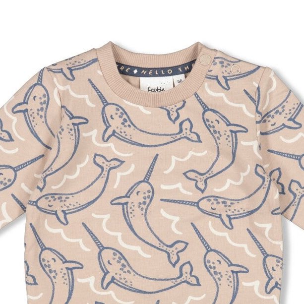 NARWAL - Peached Inside French Terry Collection Sweat Top