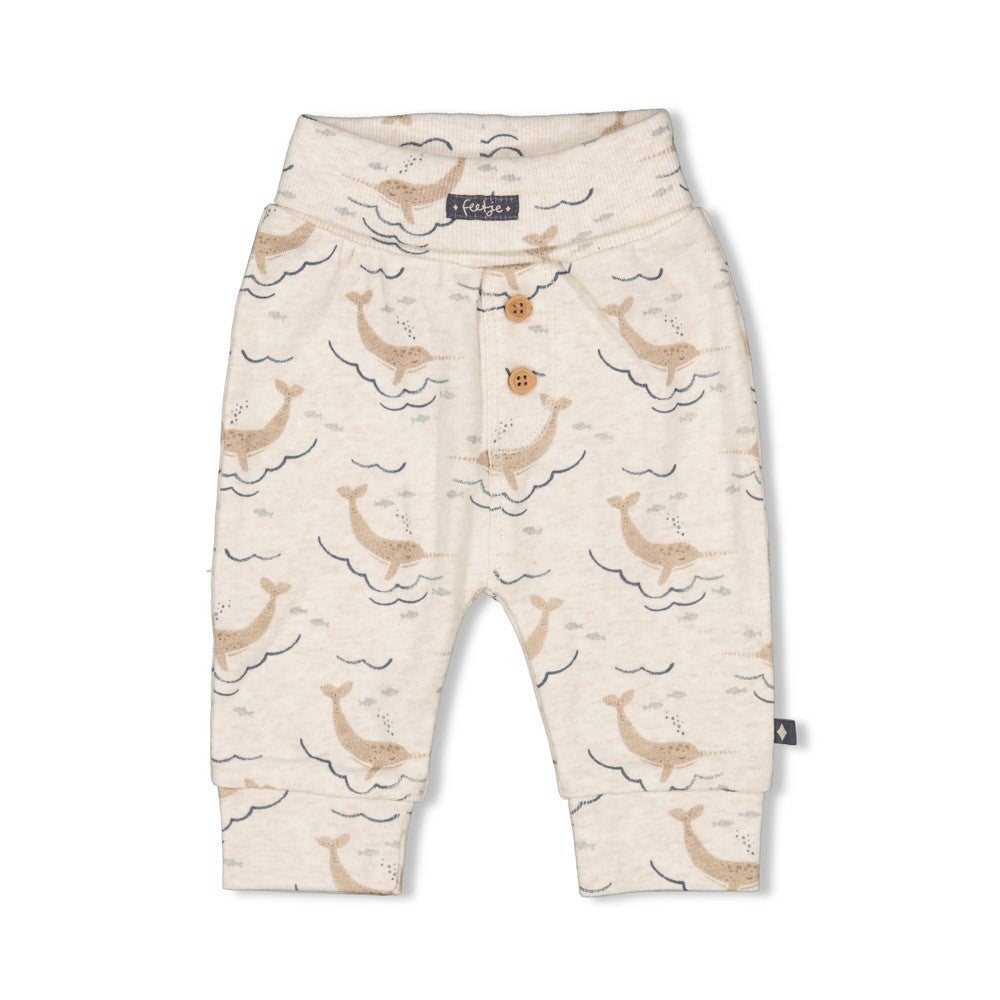 NARWAL - 100% Organic Cotton 1x1 Rib Knit Collection Print Pants