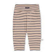 NARWAL - 5x2 Drop Needle Rib Jersey Fashion Stripe Pants