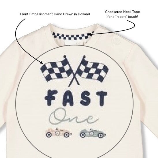 LET'S GO - Peached Inside “Fast One” Top