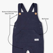 LET'S GO - “Pit Crew” Soft French Terry Fleece Overall