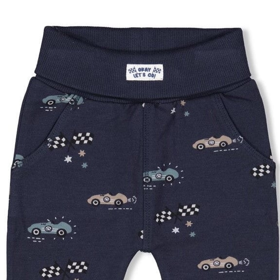 LET'S GO - “Okay Let’s Go!” Soft French Terry Fleece Fashion Pants