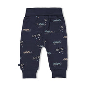 LET'S GO - “Okay Let’s Go!” Soft French Terry Fleece Fashion Pants