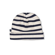 LET'S GO - 5x2 Drop Needle Rib Jersey Racing Stripe Bonnet