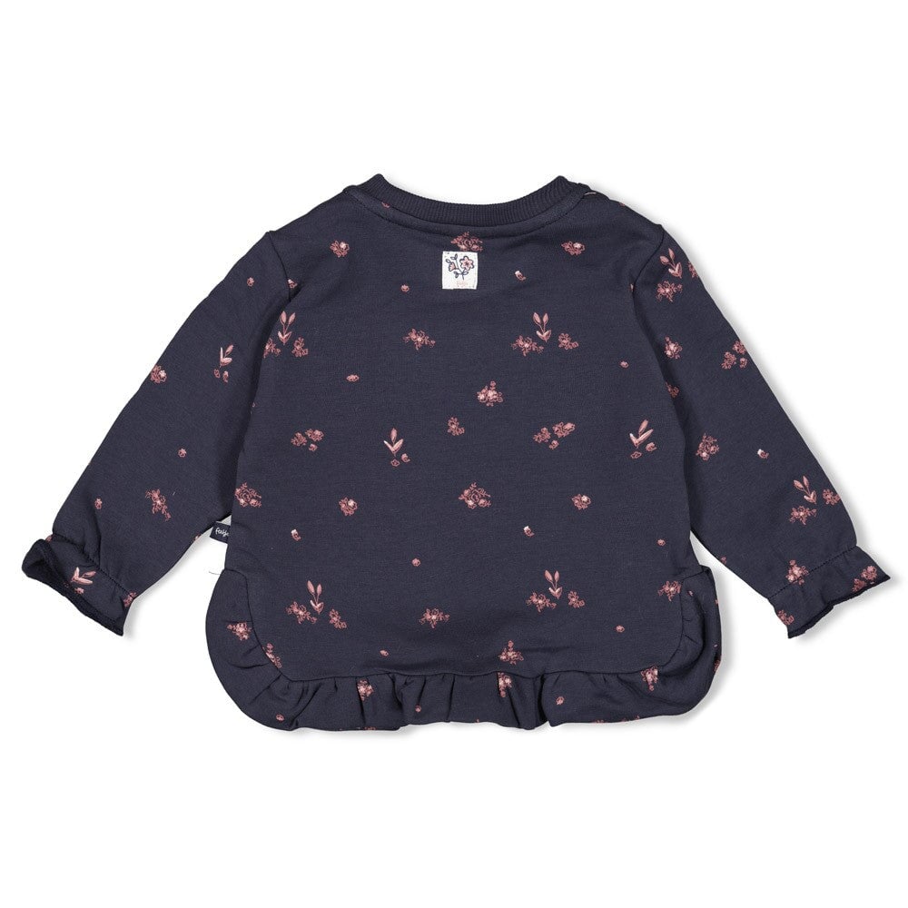 SWAN LAKE - Fleece Knit Signature Print Fashion Sweat Top