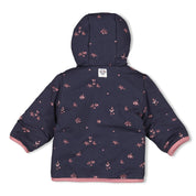 SWAN LAKE - Reversible Faux Fur & Peached Jersey Jacket