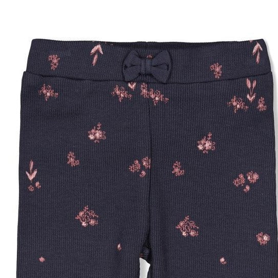 SWAN LAKE - 2x2 Ribbed Jersey Fashion Leggings