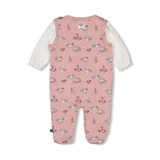 SWAN LAKE - Signature Print 2-Piece Footed Romper