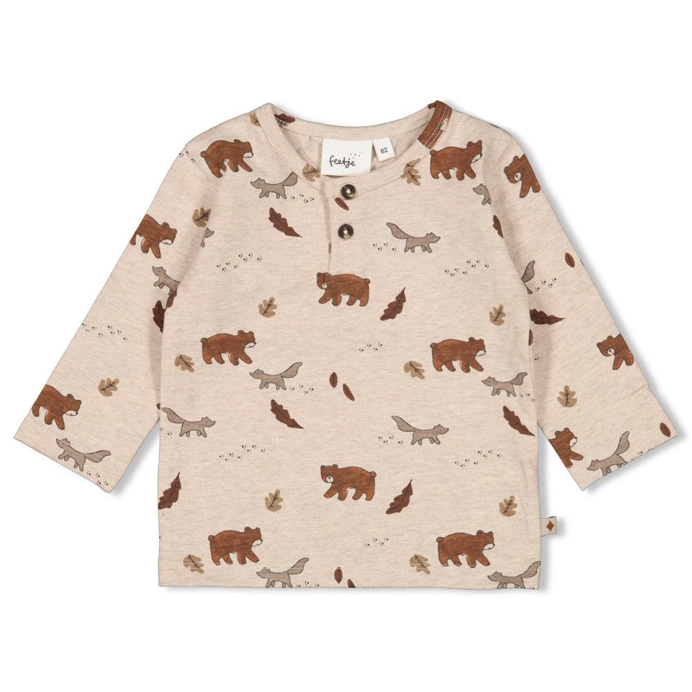 WILD WORLD - Single Jersey Signature Print Top