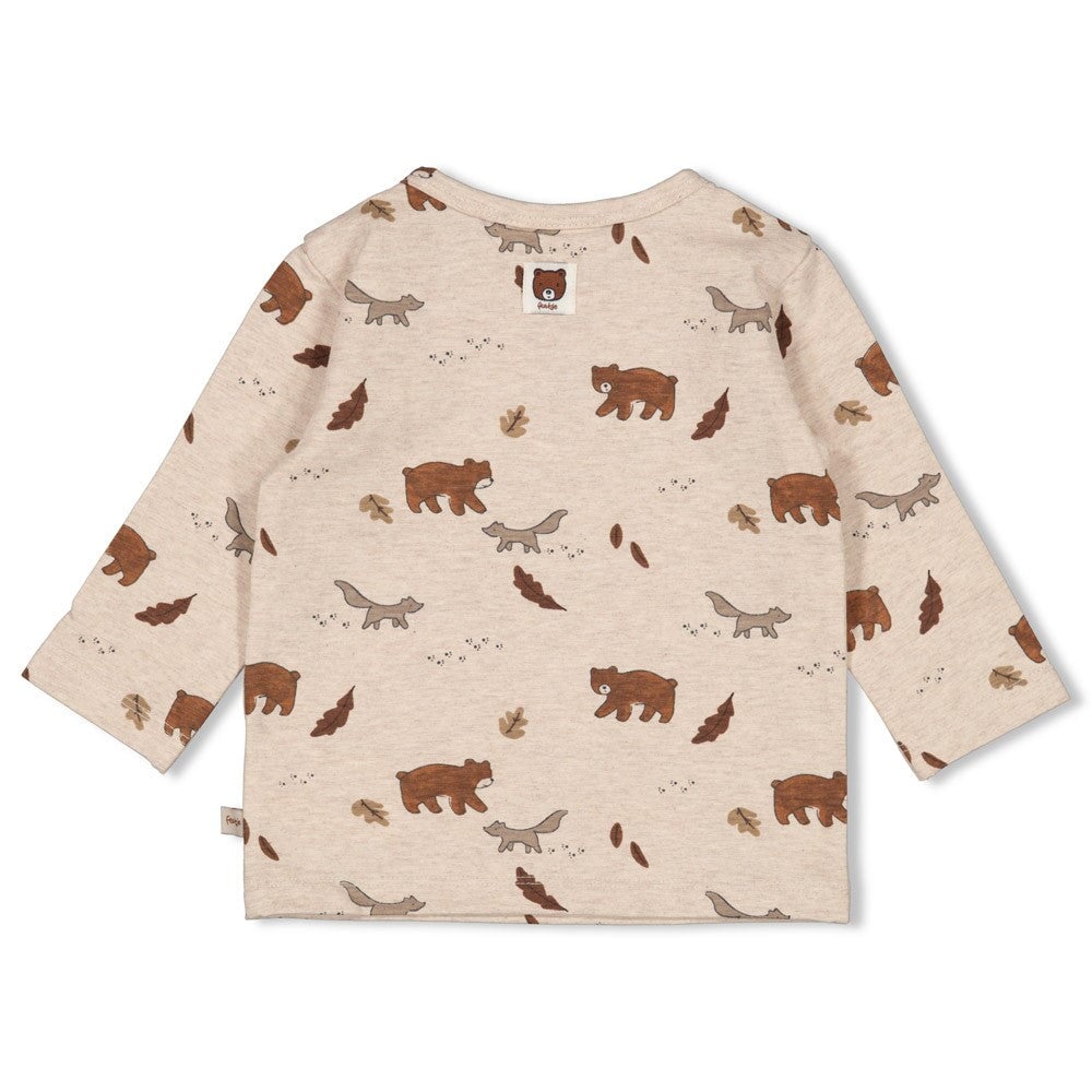 WILD WORLD - Single Jersey Signature Print Top
