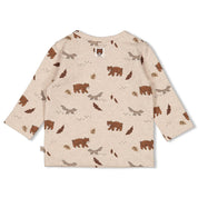 WILD WORLD - Single Jersey Signature Print Top