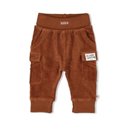 WILD WORLD - Ribbed Velour Fashion Pants