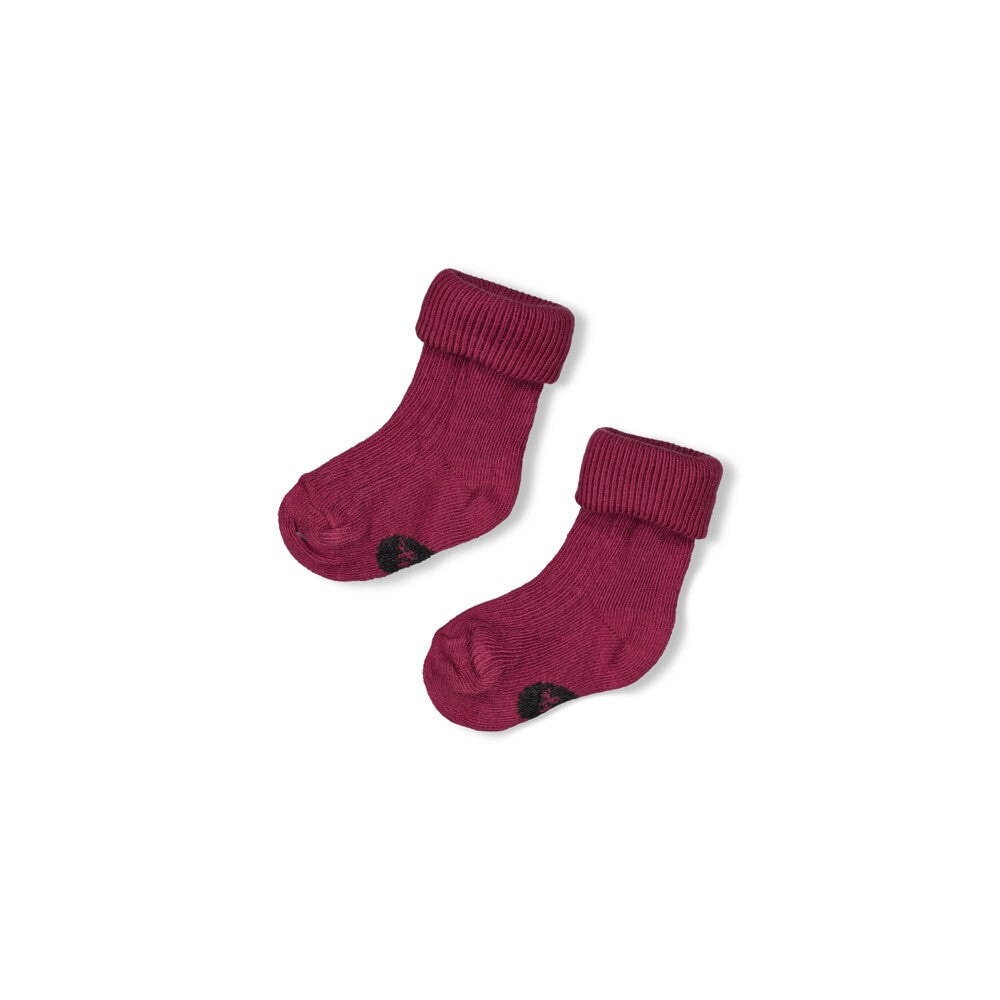 BETTER TOGETHER - Organic Cotton Folded Cuff Ribbed Socks