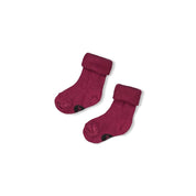 BETTER TOGETHER - Organic Cotton Folded Cuff Ribbed Socks