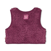 BETTER TOGETHER - Sustainable Teddy Toggle Crop Vest