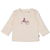 BETTER TOGETHER - Organic Cotton "Forever Besties" Peached Jersey Fashion Top