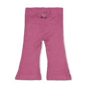 BETTER TOGETHER - Organic Cotton Ribbed Flare Fashion Pants