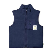 MOUNTAIN — Sustainable Polyester Fleece Fashion Body Warmer Vest