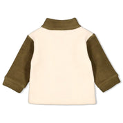 MOUNTAIN— Sustainable Polyester Fleece Colorblock Fashion Jacket